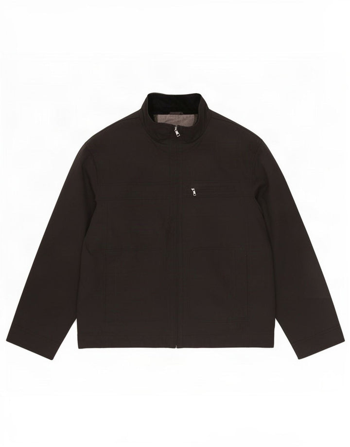 Мужской бомбер Marks & Spencer Autograph UK 42 XL, черный полиамид