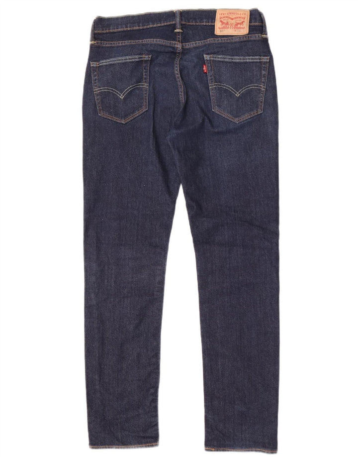 Мужские джинсы Levi's 511 Slim W34 L32 Темно-синие, хлопок