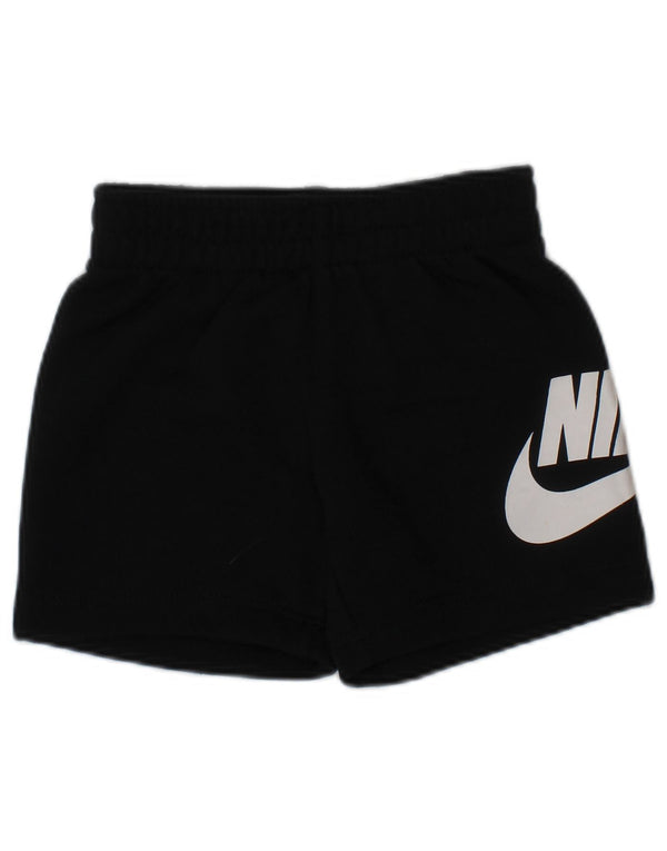 NIKE Baby Boys Graphic Sport Shorts 9-12 Months  Black Cotton