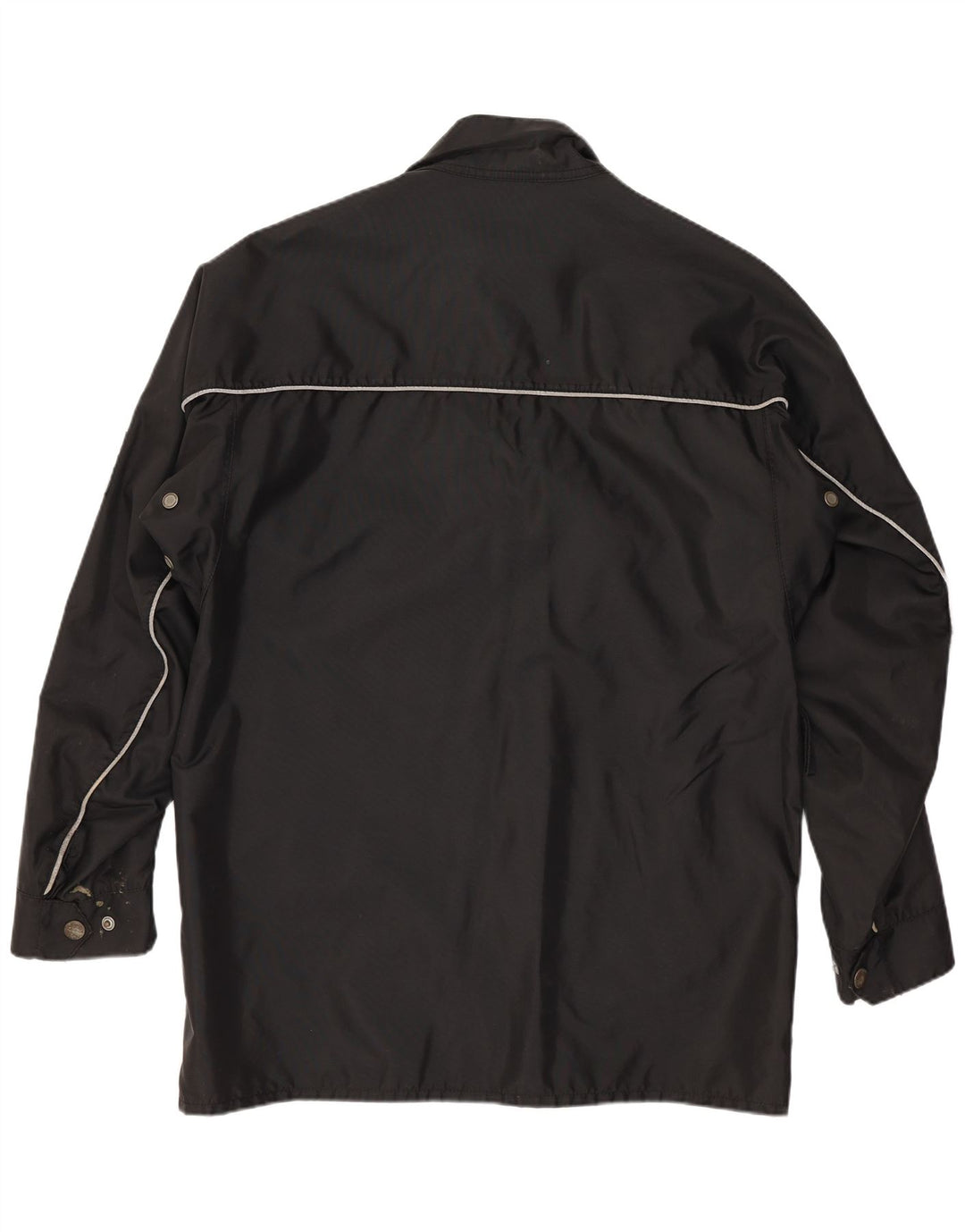 Мужская куртка-гонщик Belstaff UK 38, средний черный нейлон