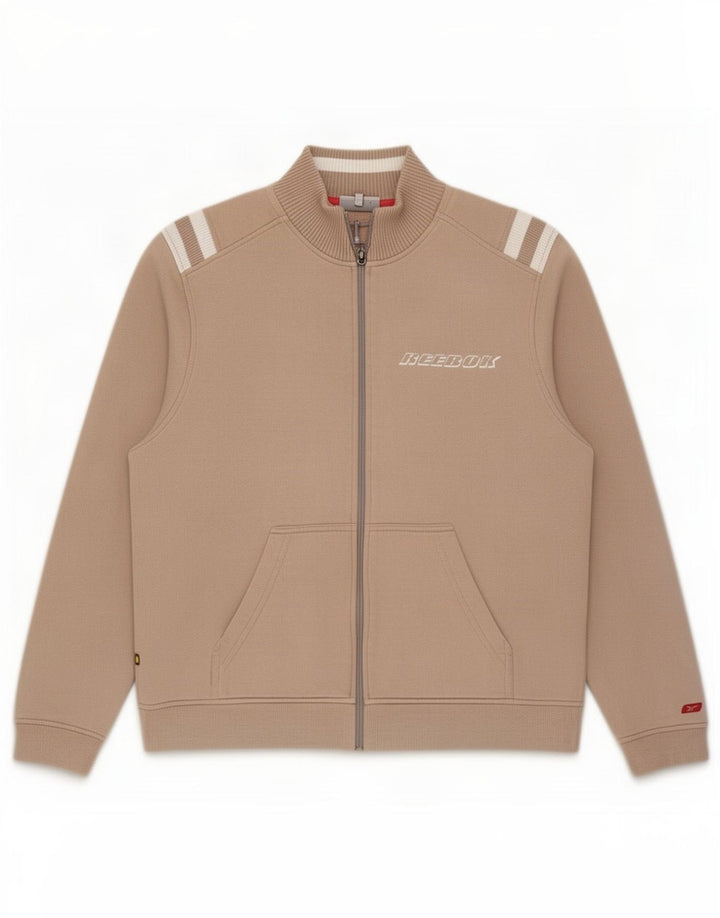 Женский спортивный костюм Reebok UK 14, средний бежевый, хлопок