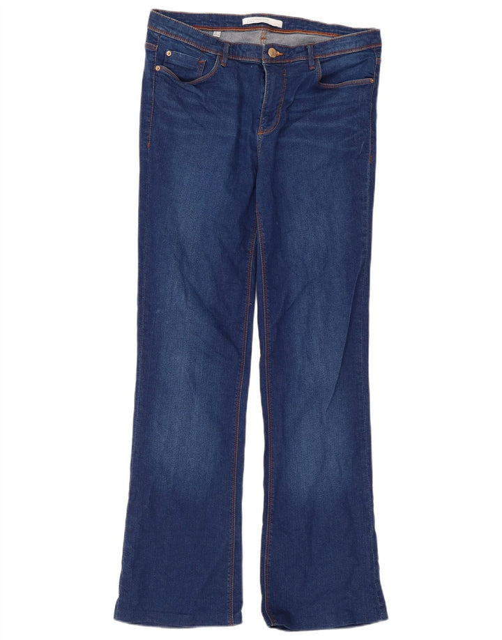 Женские джинсы Bootcut Zara EU 42, большие W32 L31, синие