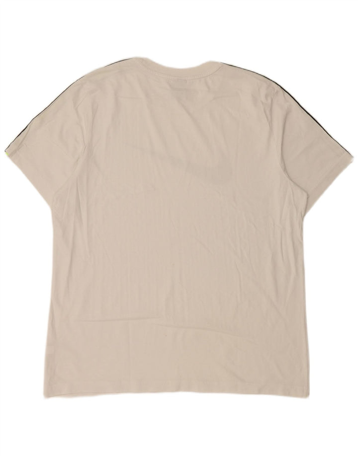 Мужская футболка с рисунком Nike Top XL, белая с цветными блоками