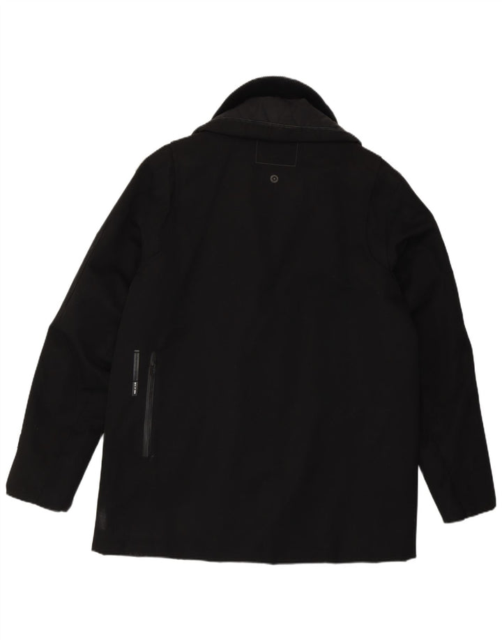 Мужская ветровка G-Star UK 40, большая черная полиамидная куртка