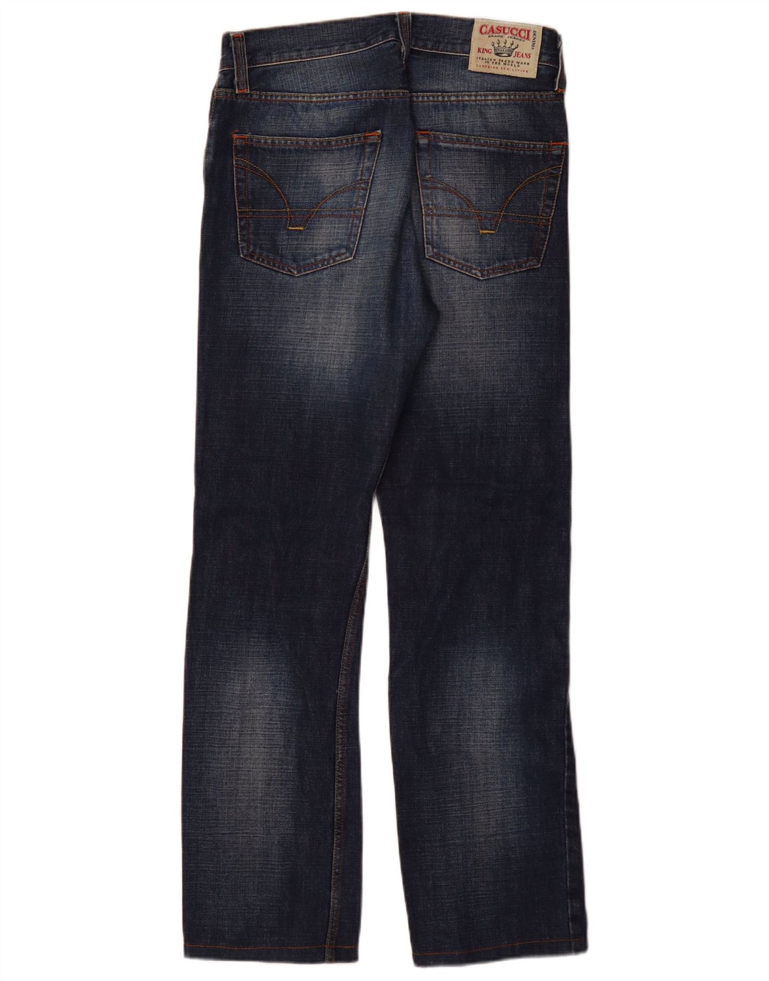 Мужские прямые джинсы Casucci W32 L31, синий хлопок