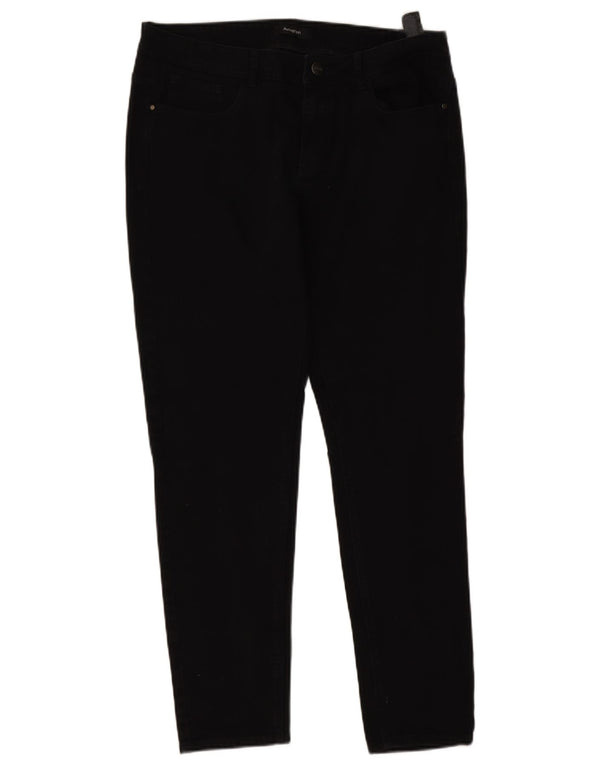Женские джинсы скинни Marks & Spencer Autograph UK 14, большие W32 L28, черные