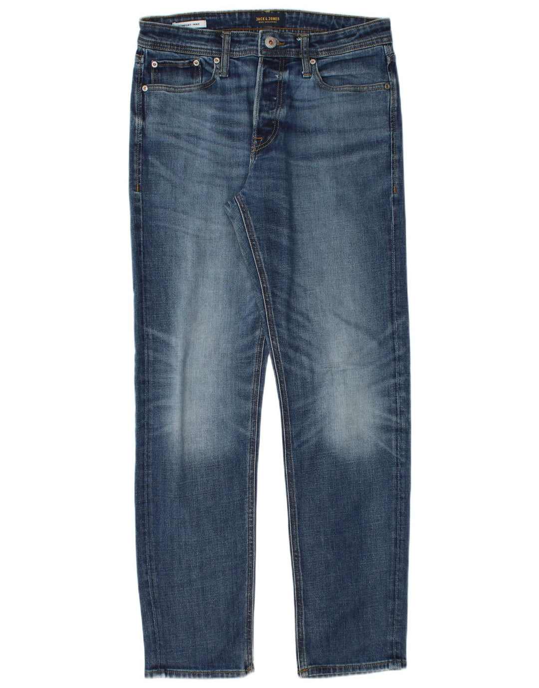 Мужские джинсы Jack & Jones Mike Slim W30 L32, синий хлопок