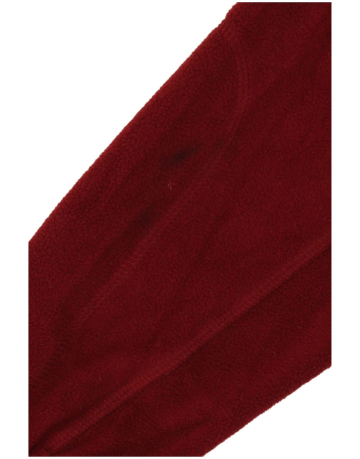 Мужская флисовая куртка Columbia UK 42 XL бордовый полиэстер