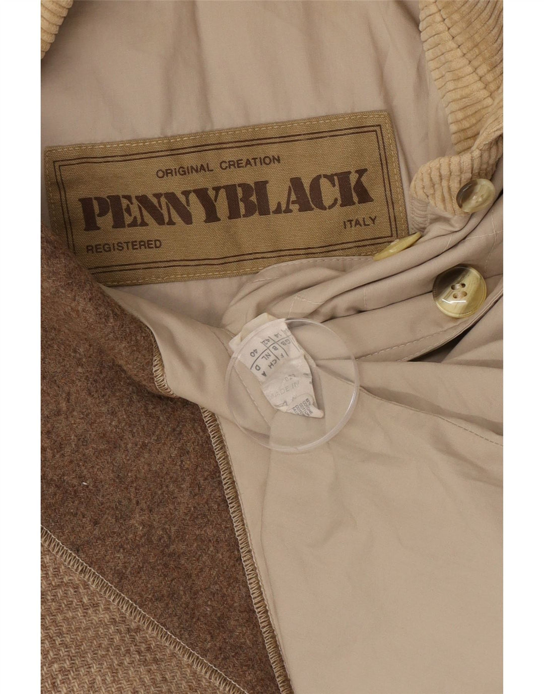 Женская ветровка Penny Black UK 14, большая бежевая с цветными блоками