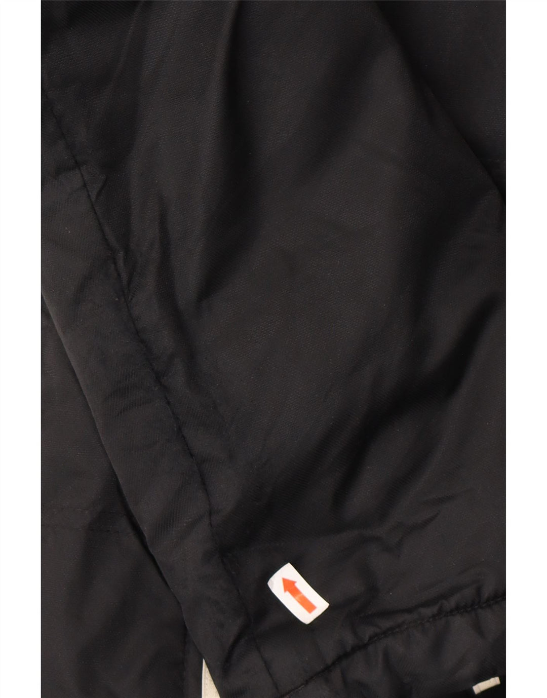 ADIDAS Womens Hooded Raincoat UK 32/34 XS Black Polyester Vintage Adidas and Second-Hand Adidas from Messina Hembry 