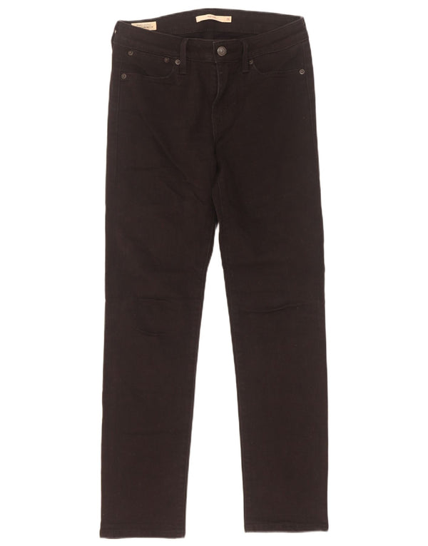 Женские узкие джинсы Levi's 712 W26 L30, черный хлопок