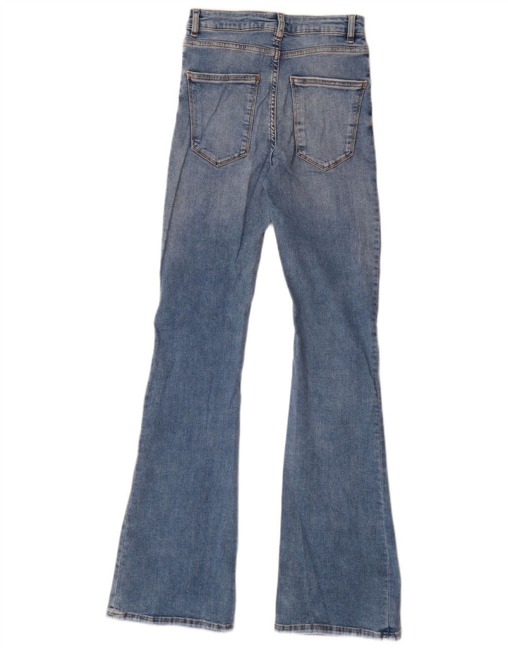 Женские расклешенные джинсы Zara EU 34 2XS W24 L33, синий хлопок