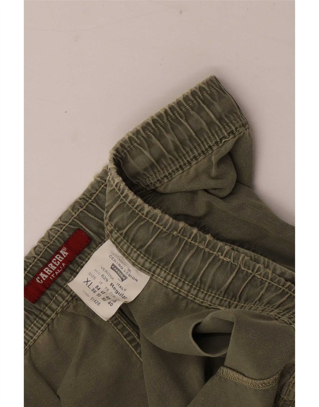 Мужские шорты чинос Carrera Regular XL W38, хлопок цвета хаки