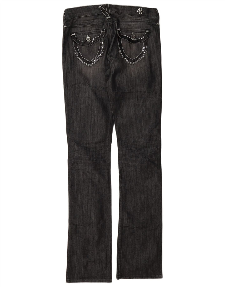 Женские узкие джинсы Guess Bootcut W26 L33, серые, хлопковые