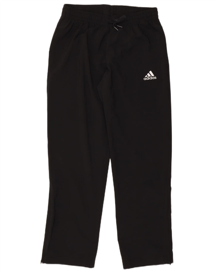 Мужские спортивные брюки Adidas, большие черные из полиэстера
