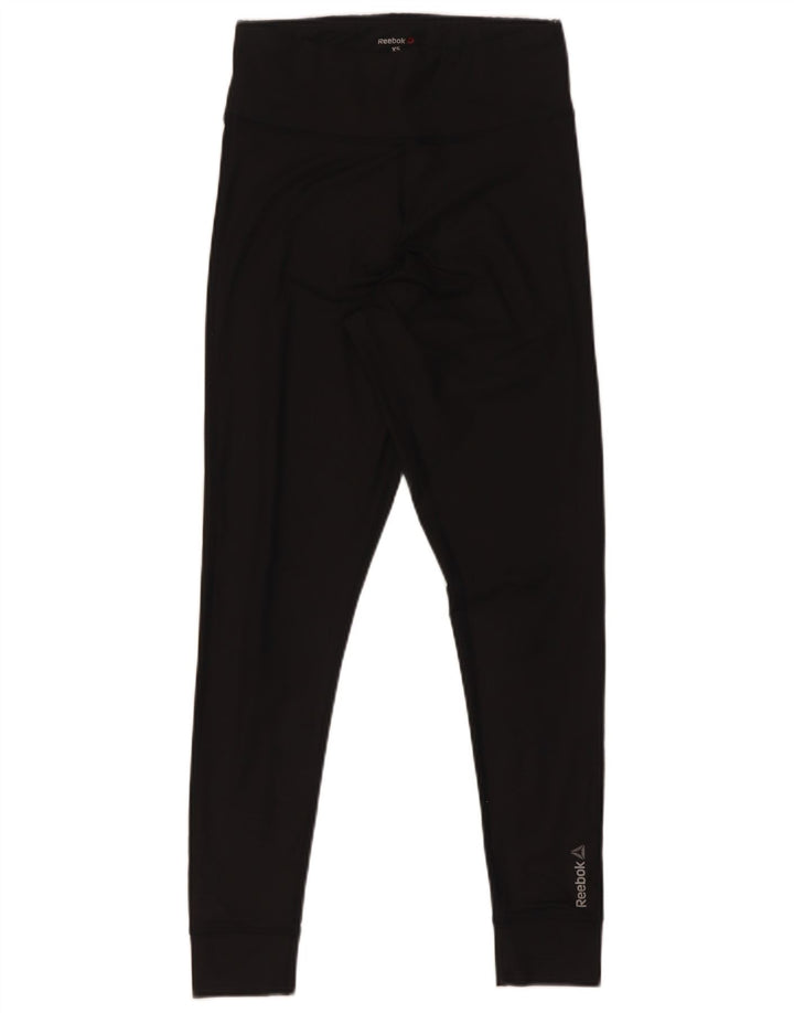 Женские леггинсы Reebok UK 4/6 XS, черные