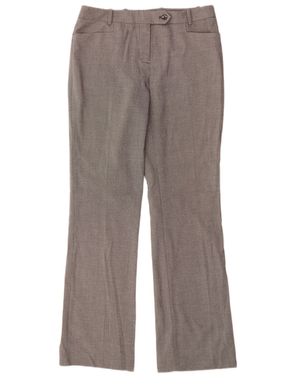 Calvin Klein Womens Straight Suit Trousers US 2 XS W28 L32 Grey Polyester