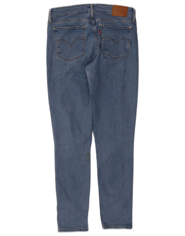 Женские джинсы скинни Levi's 711 W27 L28 синие из лиоцелла