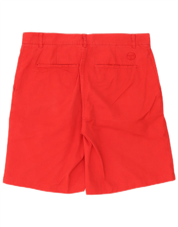 Мужские шорты чинос Sergio Tacchini IT 48 Medium W32 Красный хлопок