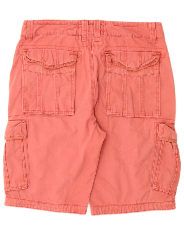 Мужские шорты-карго Fat Face W34, большие красные хлопковые