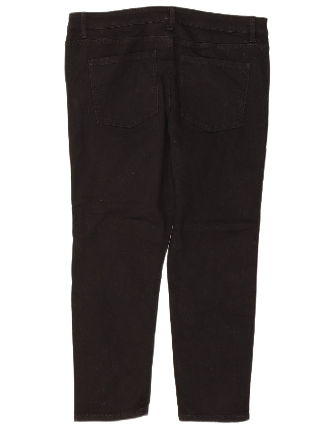 Женские зауженные джинсы MARKS & SPENCER Lily UK 18 XL W36 L26, черный хлопок