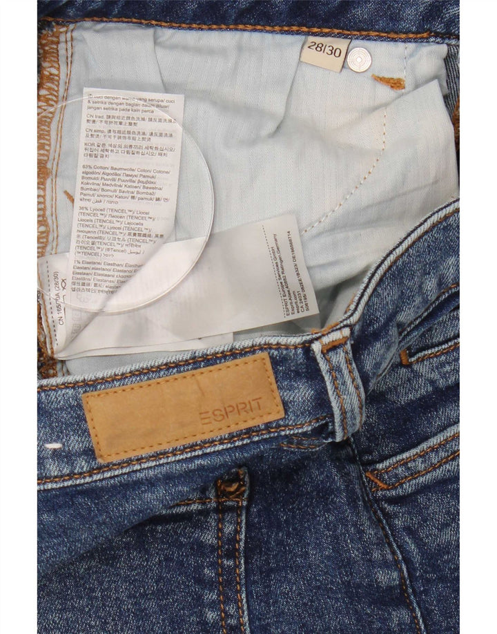 Женские прямые джинсы Esprit W28 L30 синие, хлопок