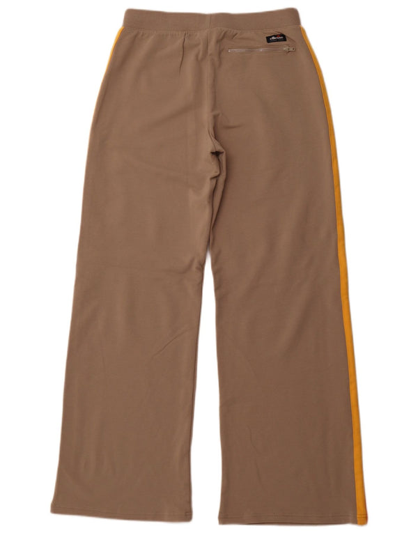 ELLESSE Женские широкие спортивные брюки UK 12 Medium Beige Colourblock