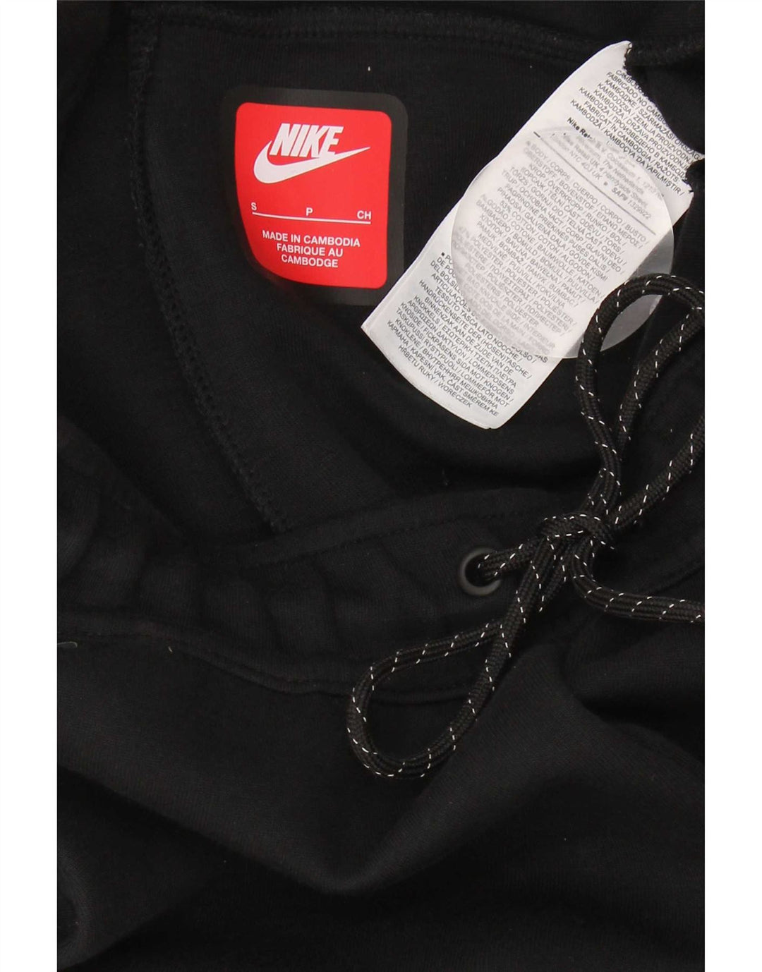 Мужские спортивные брюки Nike, маленькие черные хлопковые брюки для бега