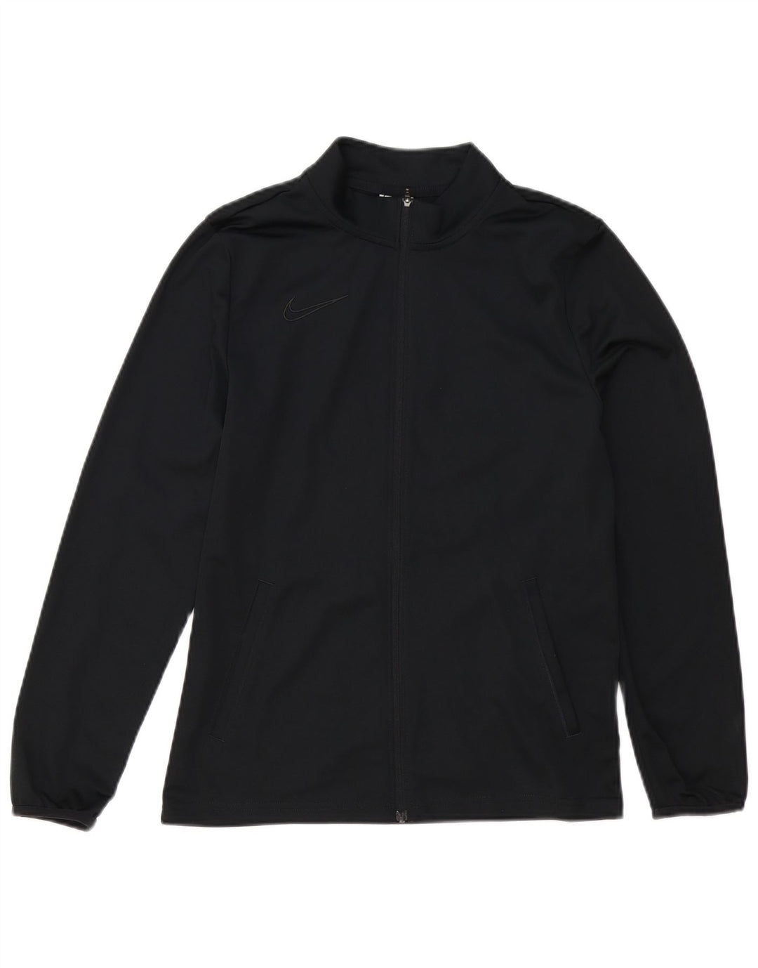Спортивная куртка Nike Dri Fit для мальчиков 13–14 лет, черный полиэстер, размер XL