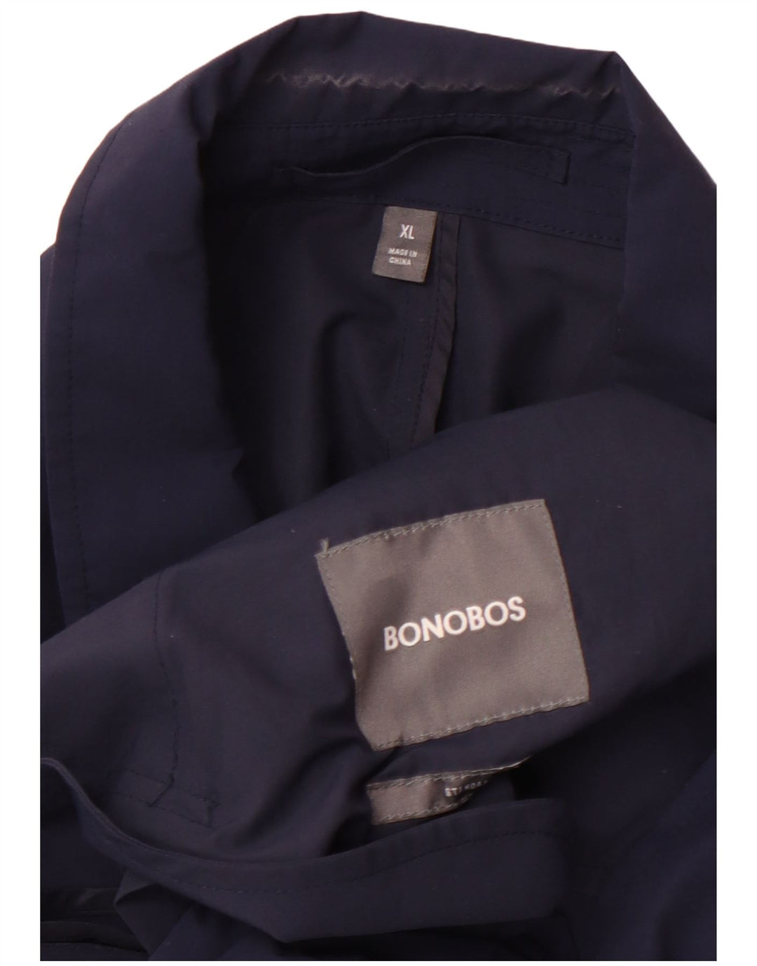 Женский тренч BONOBOS UK 18 XL, темно-синий, хлопок