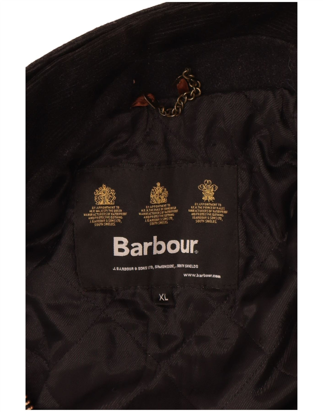 Мужское пальто Barbour UK 42 XL черное