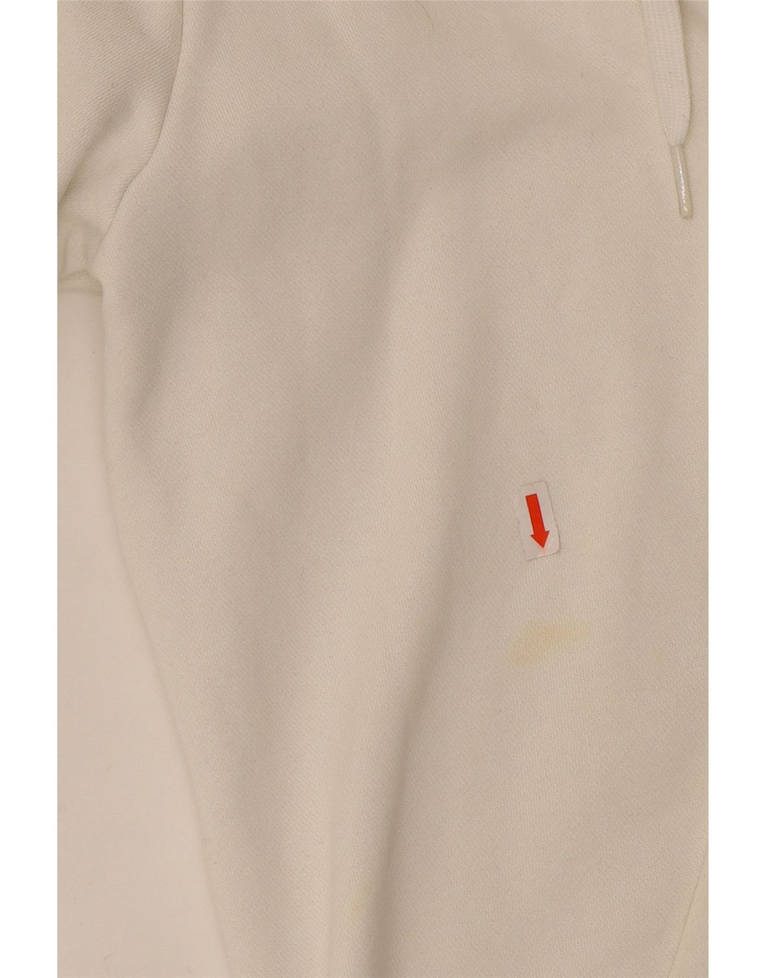 ADIDAS Mens Hoodie Jumper Large White Cotton Vintage Adidas and Second-Hand Adidas from Messina Hembry 