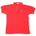 Мужская рубашка-поло LACOSTE, размер 6 XL, красный хлопок