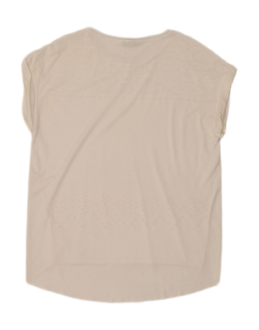 Женская блузка Zara Top UK 14, средний белый цветочный принт