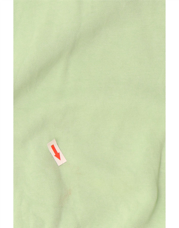 Женский свитер-свитшот большого размера NIKE UK 10, маленький зеленый хлопковый