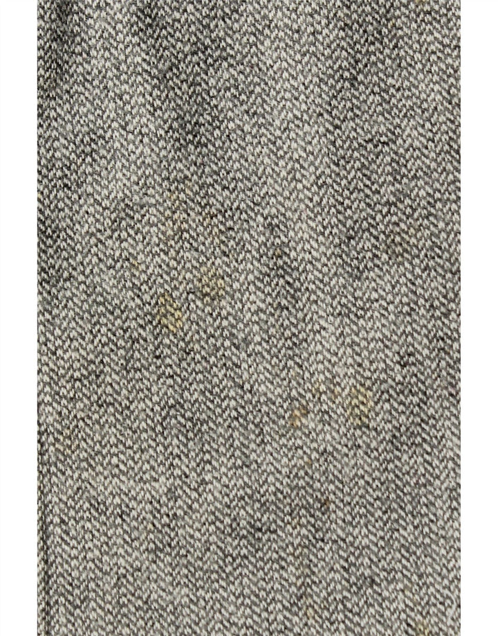 EASTEX Женская юбка-труба UK 20 2XL W40 Серый полиэстер с узором «елочка»