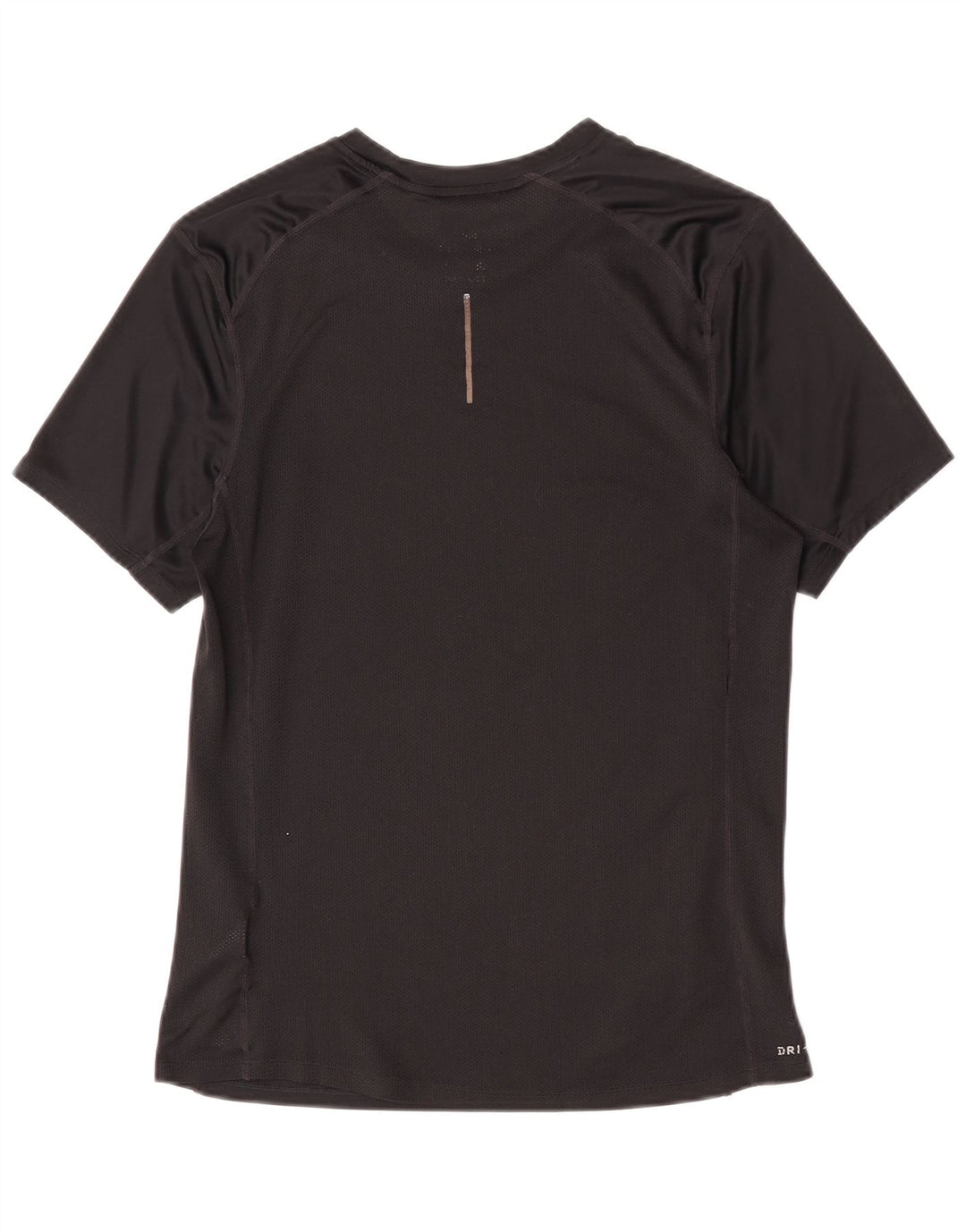 Мужская футболка Nike Dri Fit, маленький черный полиэстер