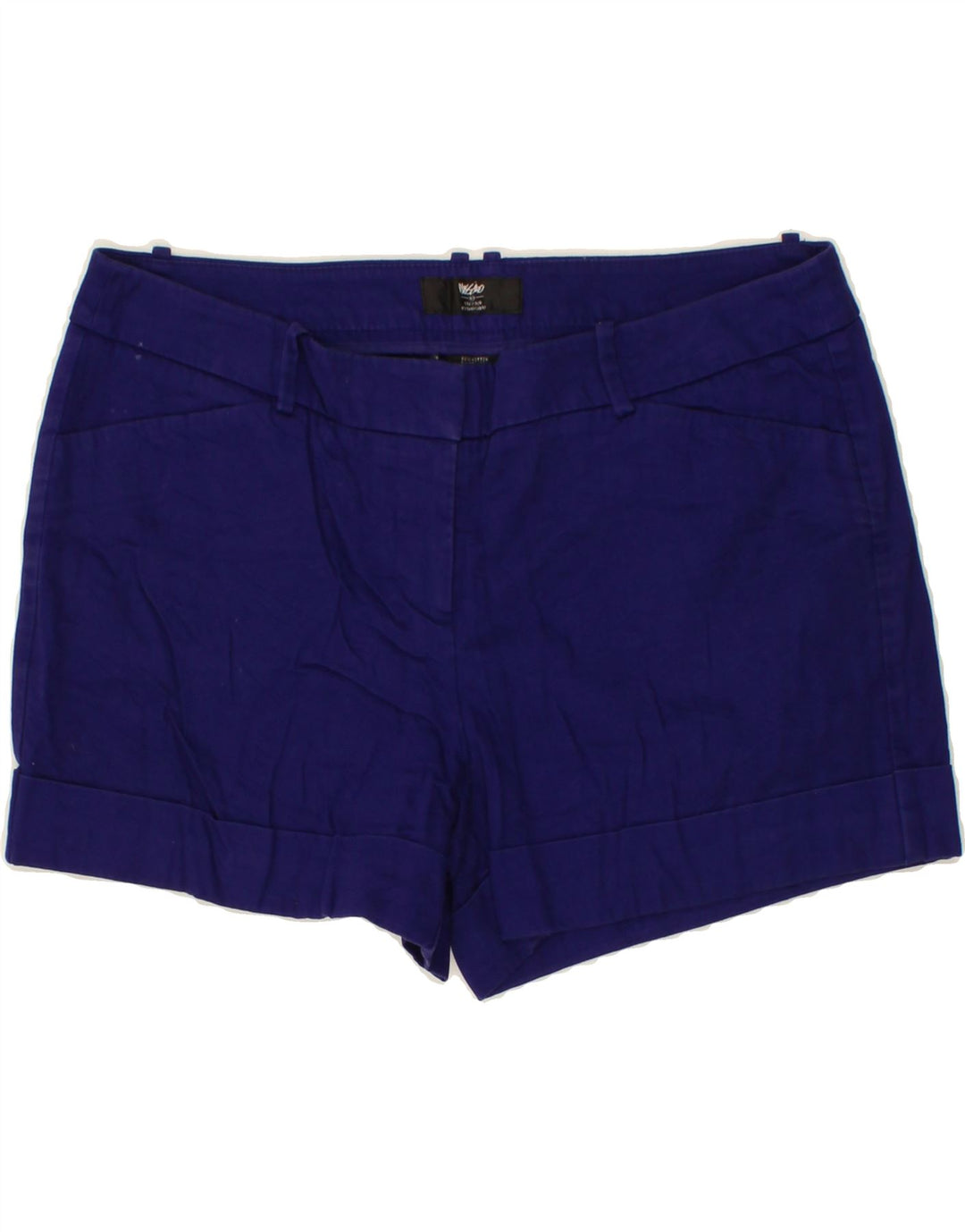 MOSSIMO Womens Hot Pants US 12 Large W32 Navy Blue Cotton Vintage Mossimo and Second-Hand Mossimo from Messina Hembry 