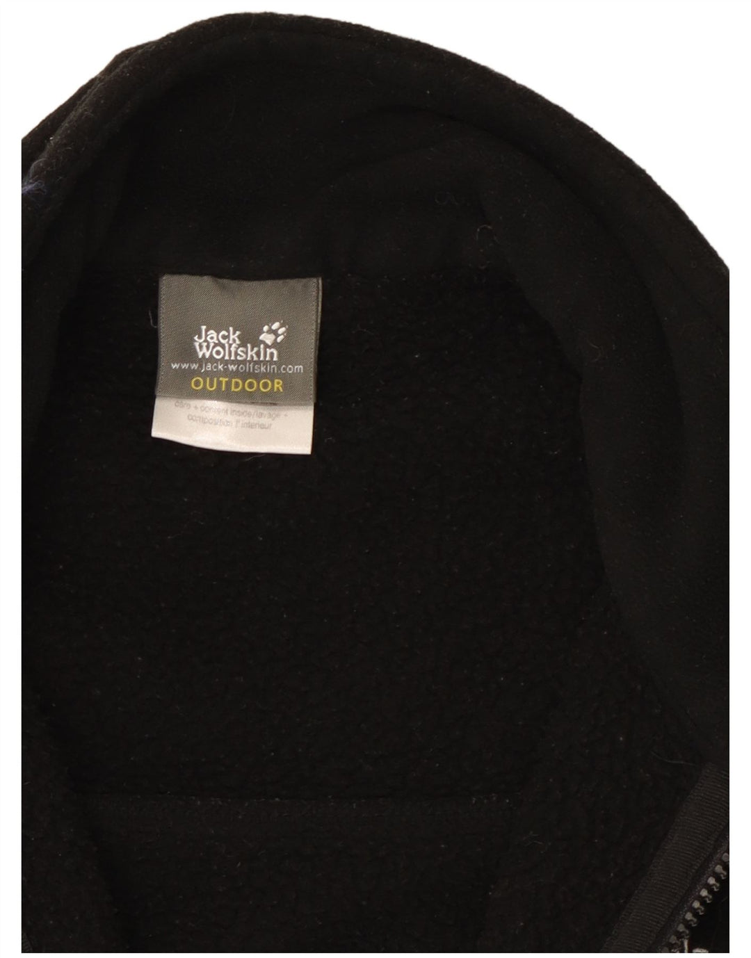 Женская флисовая куртка Jack Wolfskin UK 12/14, средний черный полиэстер