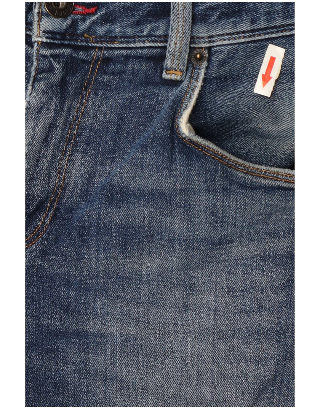 Мужские узкие джинсы Tommy Hilfiger W36 L30 синие, хлопок
