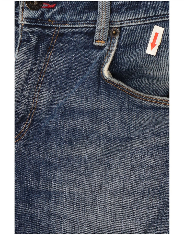 Мужские узкие джинсы Tommy Hilfiger W36 L30 синие, хлопок