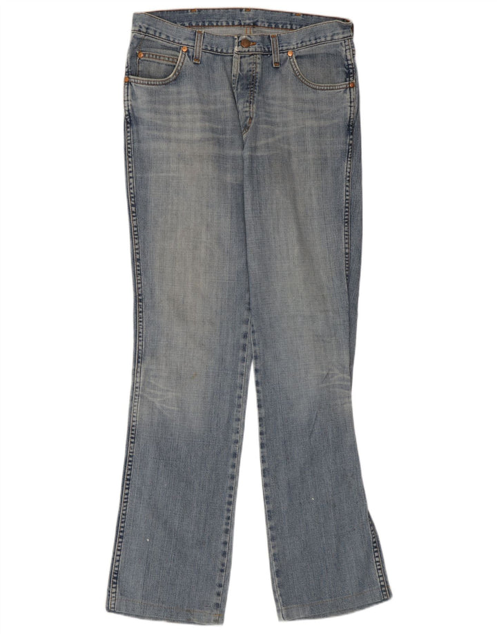 Женские прямые джинсы Wrangler Evolution W33 L33, синий хлопок