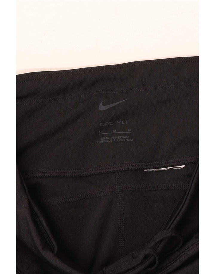 Женские спортивные брюки Nike Dri Fit UK 14, средние, черные