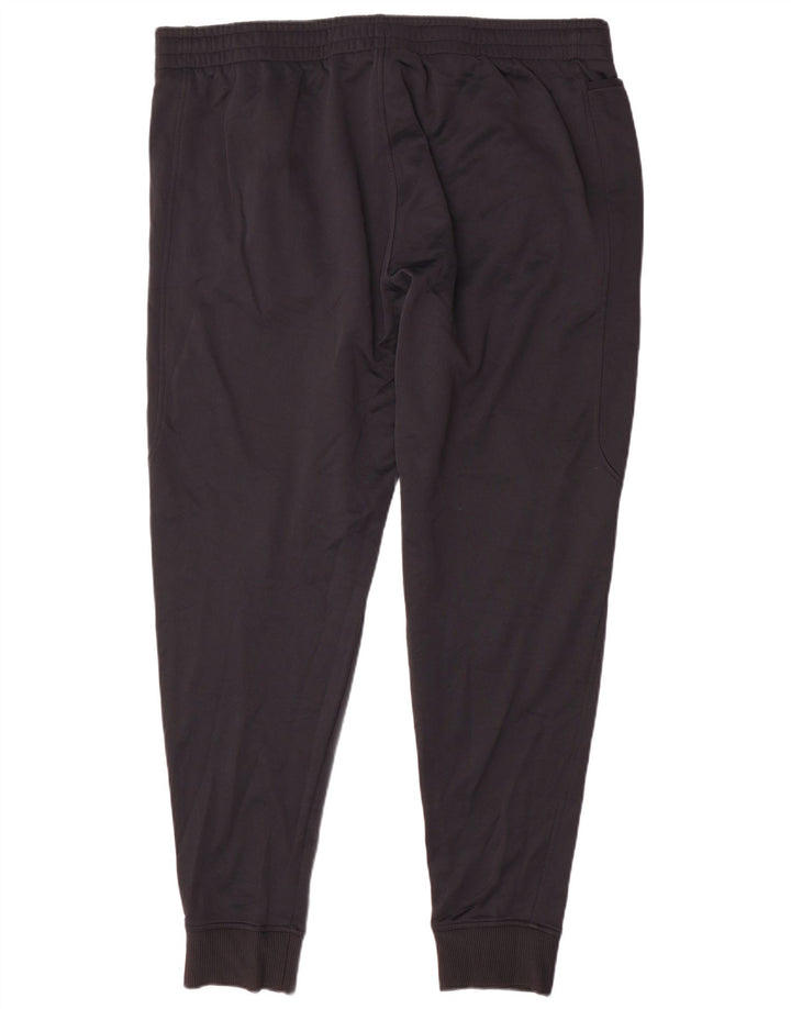 Мужские высокие спортивные брюки Under Armour, джоггеры 3XL, черный полиэстер