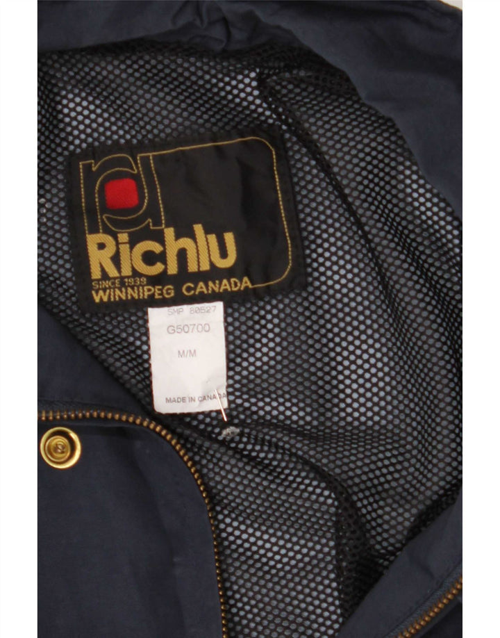Мужская куртка Richlu Utility UK 38, средний темно-синий нейлон