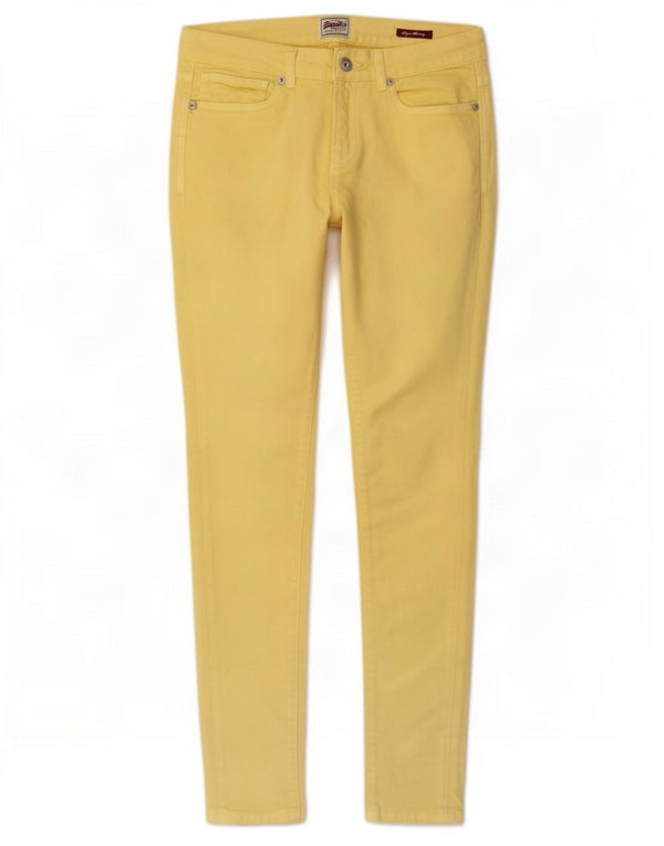 Женские джинсы Superdry Super Skinny W28 L32 Желтые