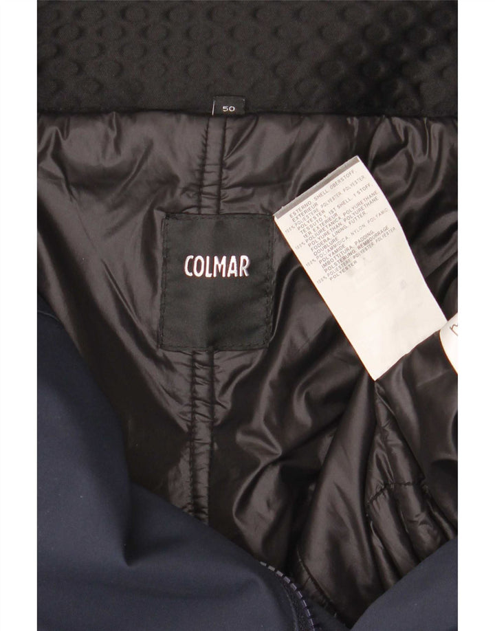 Мужские лыжные брюки с рисунком Colmar IT 50, большие темно-синие, цветные блоки