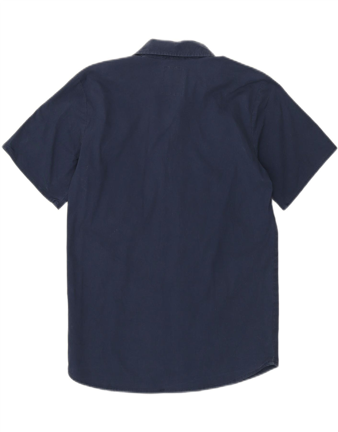 LEVI'S Boys Short Sleeve Shirt 13-14 Years Navy Blue Cotton