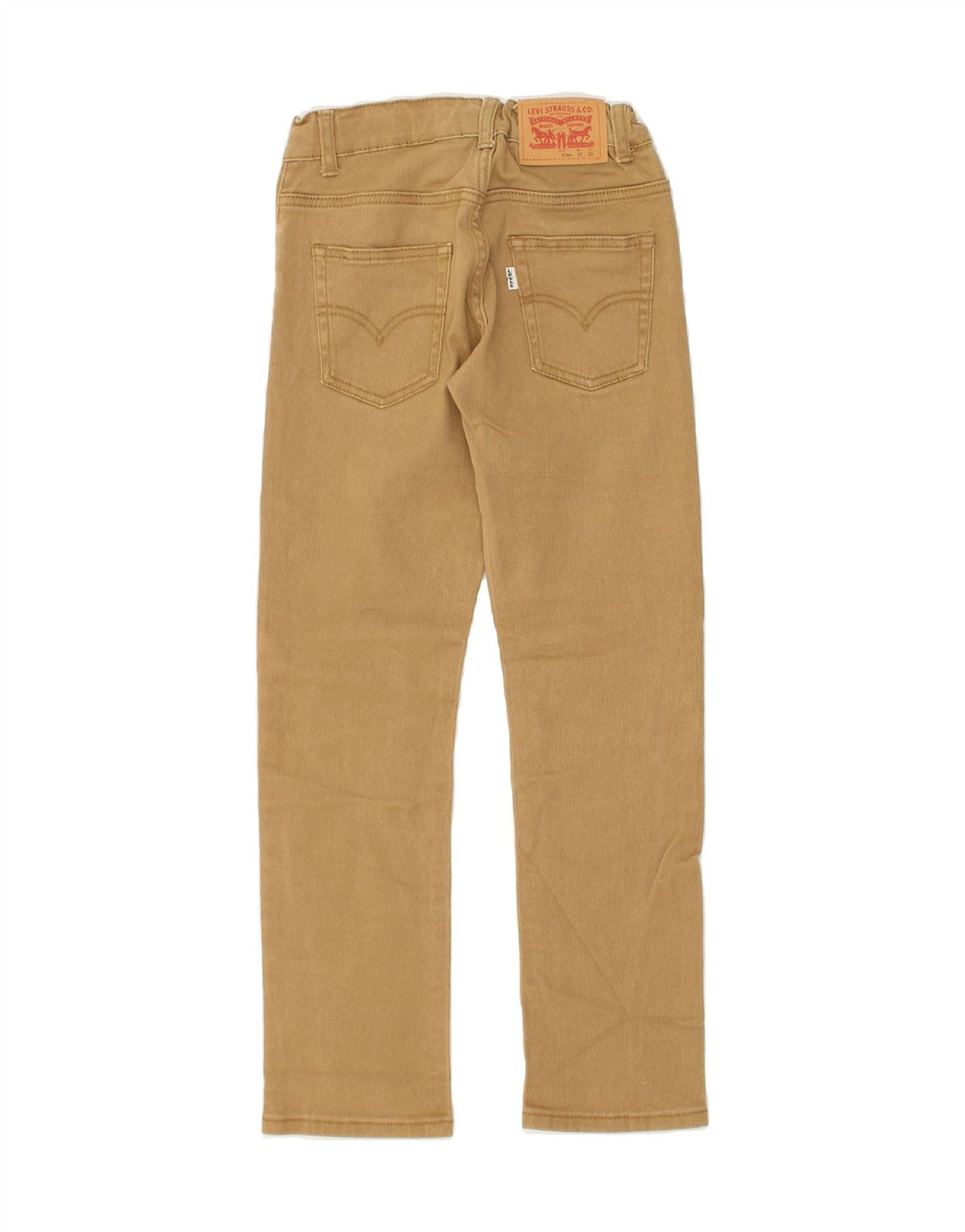 LEVI'S Boys 511 Slim Jeans 9-10 Years W25 L25 Brown Cotton Vintage Levi's and Second-Hand Levi's from Messina Hembry 