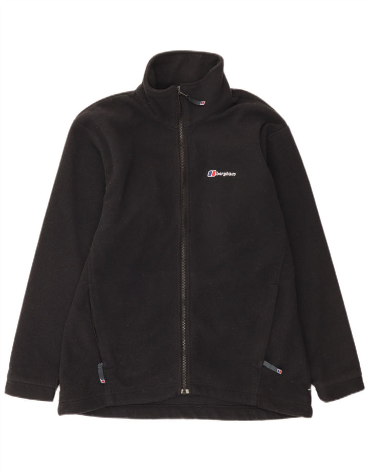 Женская флисовая куртка Berghaus UK 16, большая черная, полиэстер